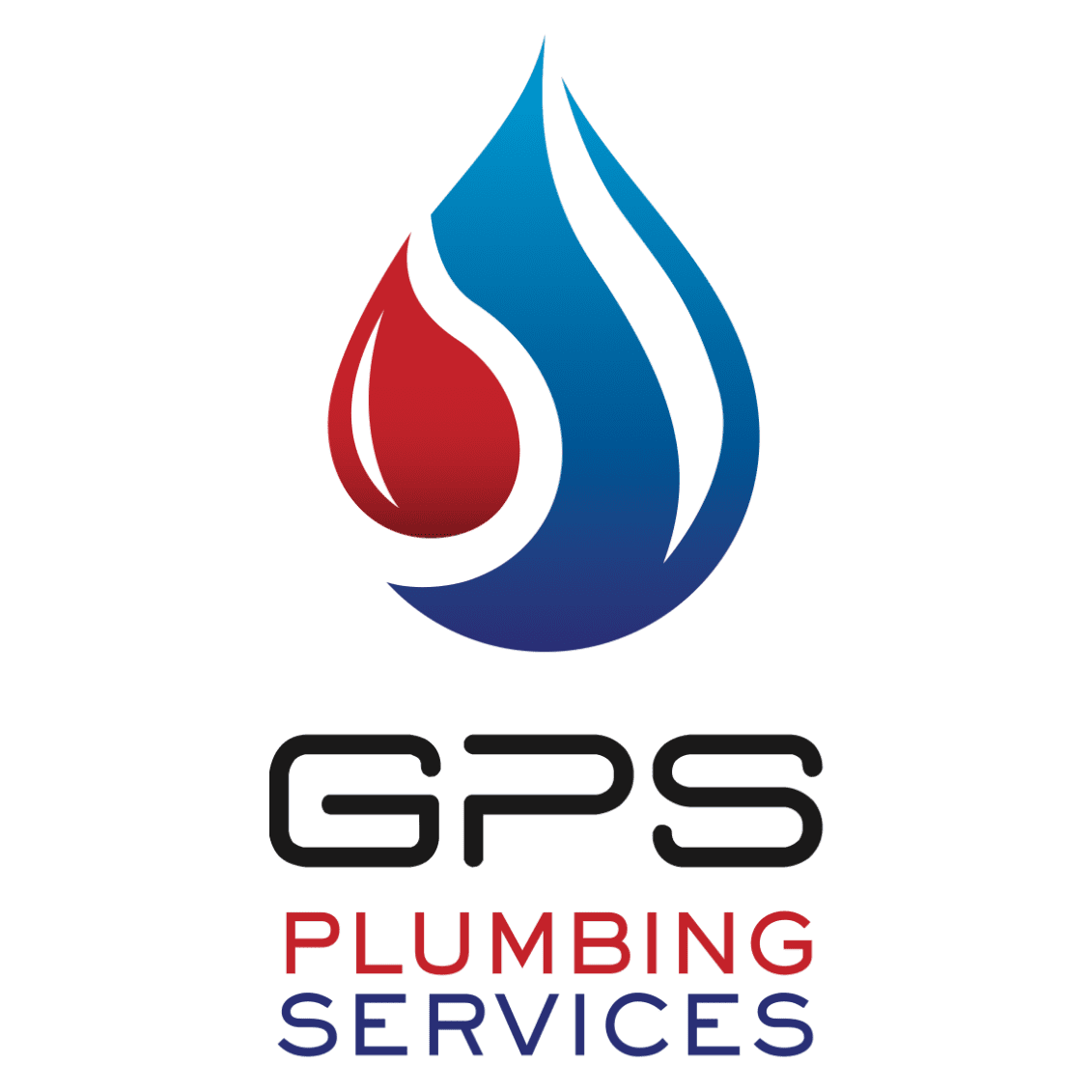 Logo for GPS Plumbing Services, project partner used by Lace Interiors