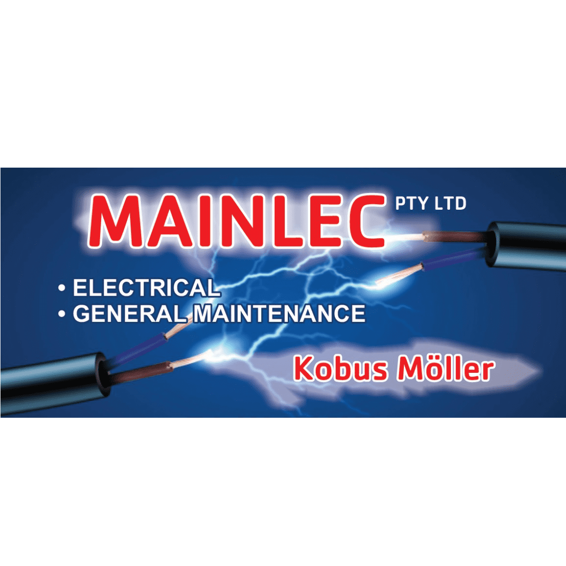 Logo for Mainlec Electrical Services, a project partner used by Lace Interiors