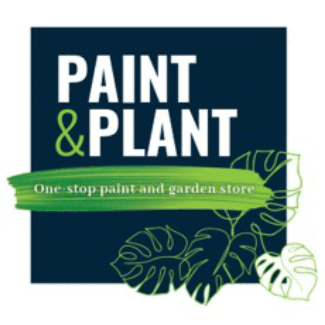 Logo for Paint & Plant, a project partner used by Lace Interiors