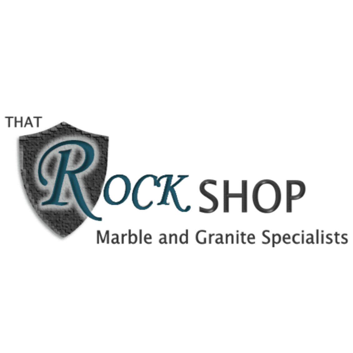 Logo for That Rock Shop, a project partner used by Lace Interiors